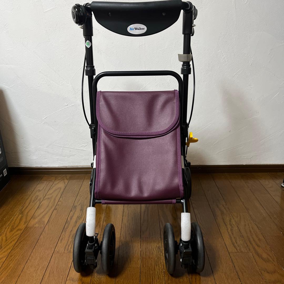 【美品】島製作所 Air Walker シルバーカー 歩行器　エアウォーカ