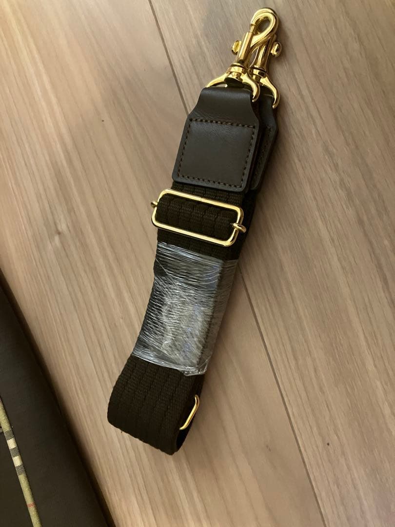 BURBERRY GOLF 大容量 レザー ボストンバッグ ブラウン