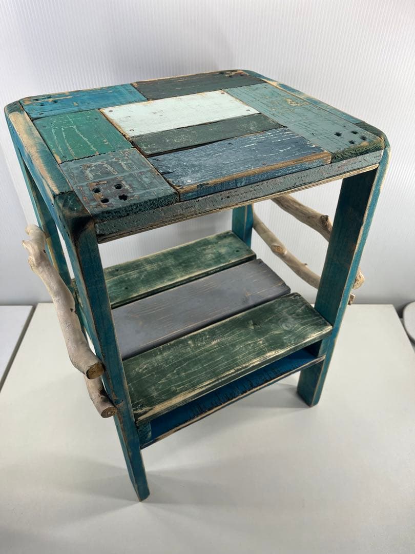 ⑮飾り台 飾り棚 流木インテリア リメイク家具 DIY ハンドメイド