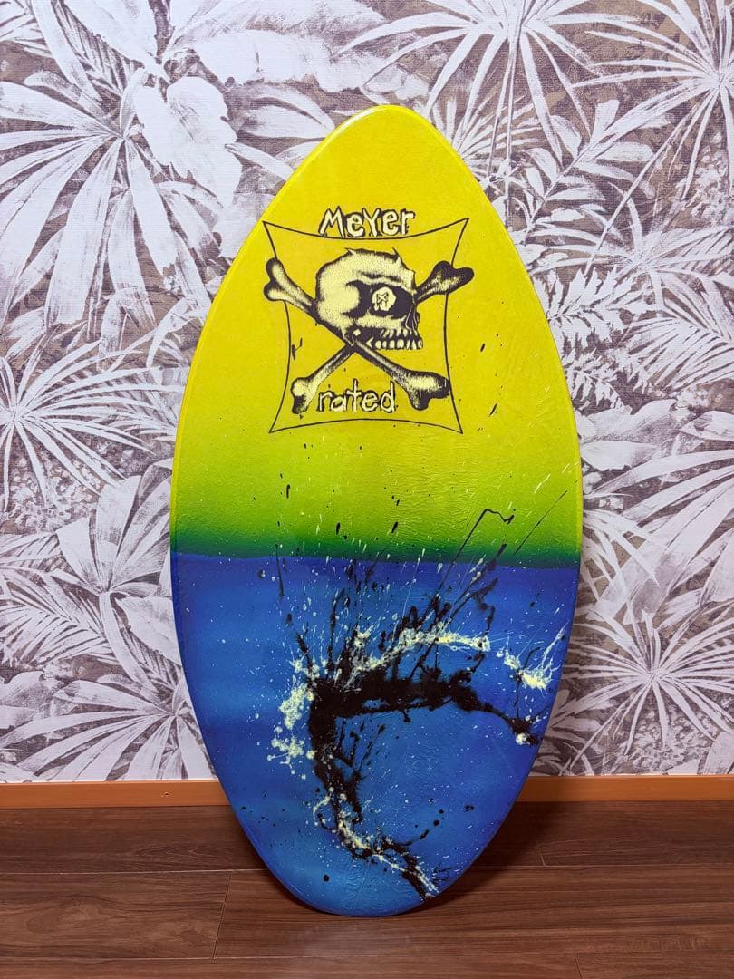 美品　Meyer スカルデザイン スキムボード