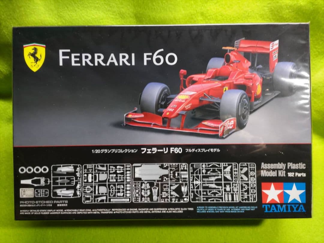 フェラーリ　F60 タミヤ　1/20 GPコレクションNo.59