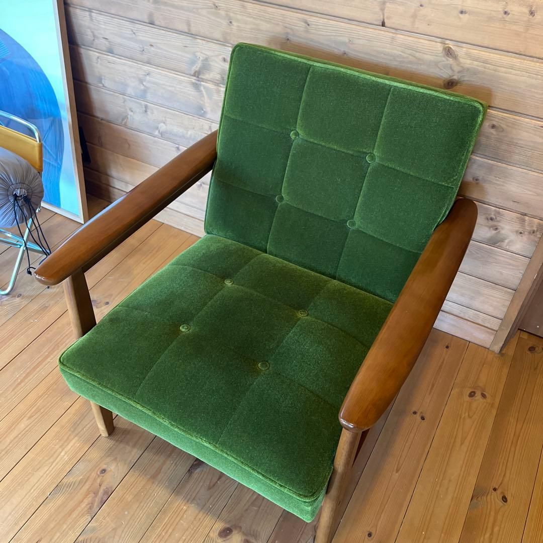 【えこちゃん】カリモク60 Kチェア 1シーター karimoku