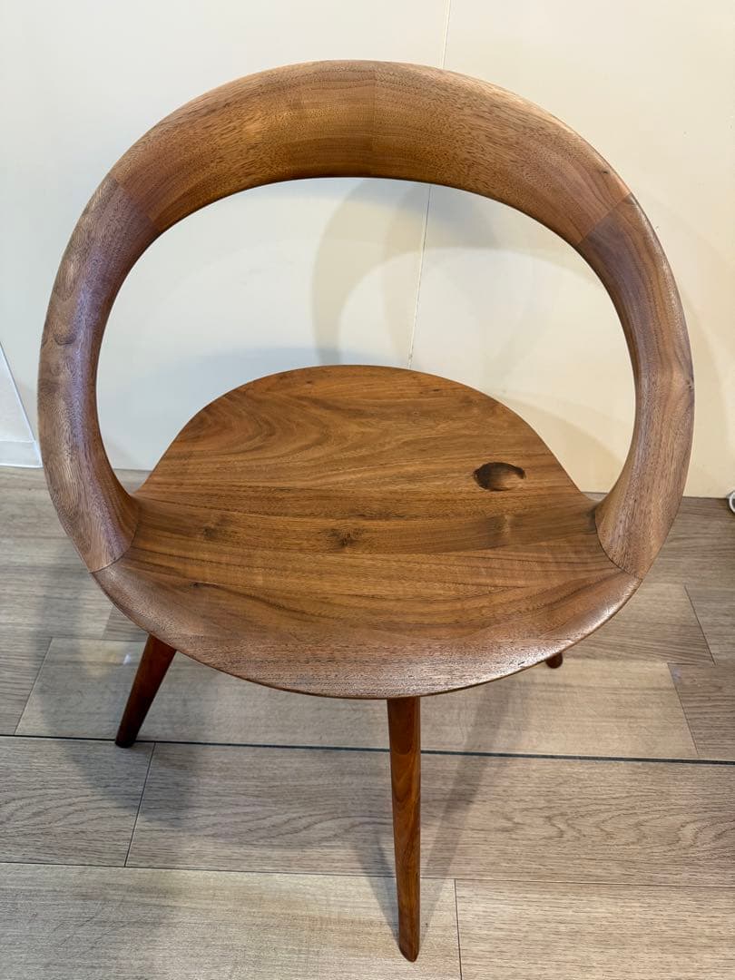 ANELLO 起立木工　ブラウン チェア