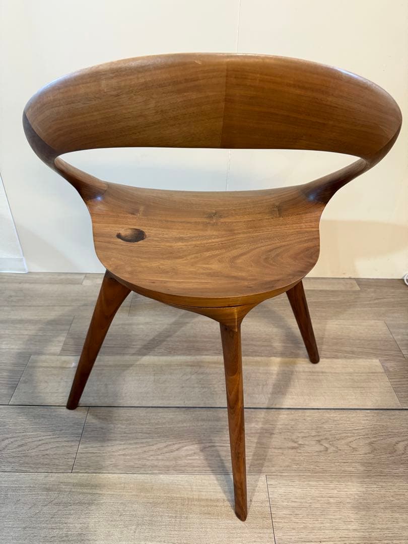 ANELLO 起立木工　ブラウン チェア