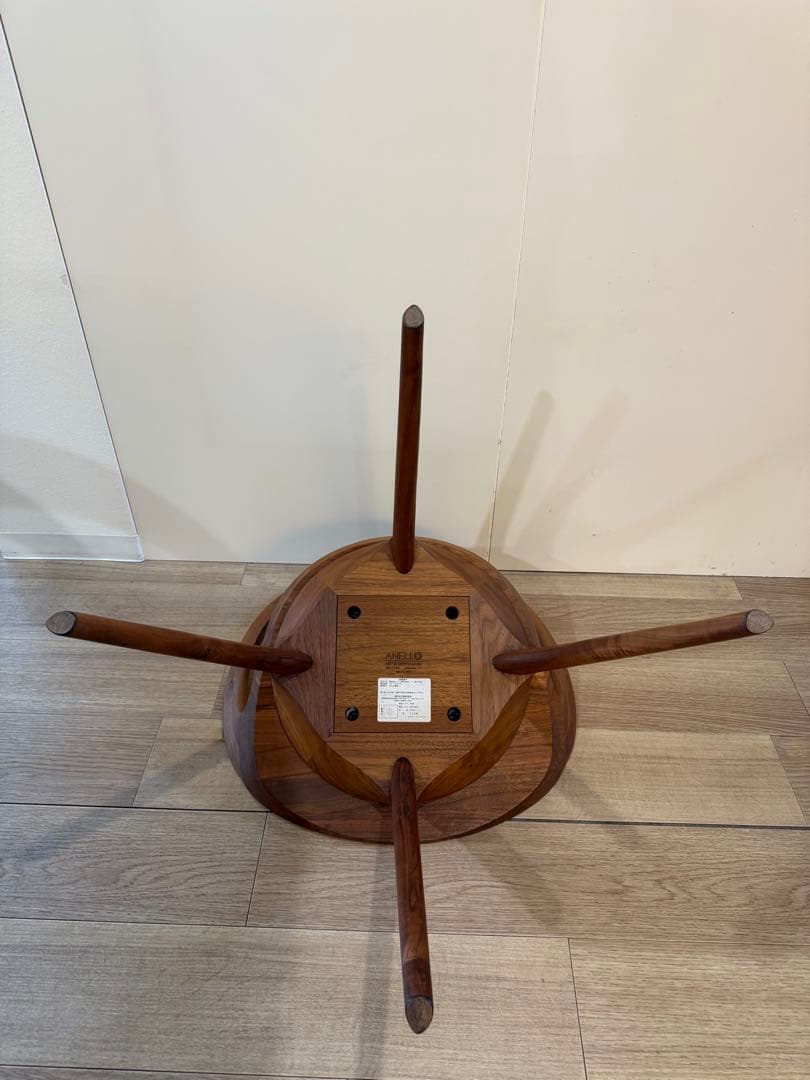 ANELLO 起立木工　ブラウン チェア