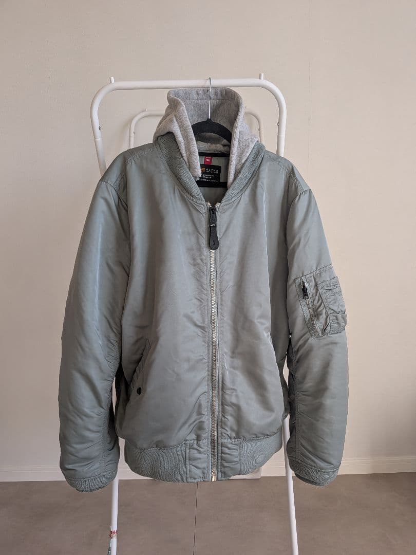 ALPHA MA-1natus フライトジャケット ta0130-247 XL