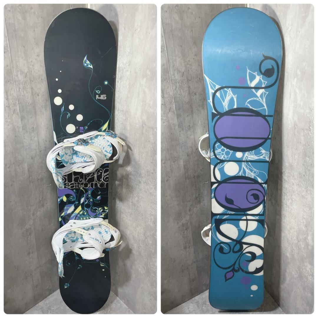 SALOMON SURFACE 146cm レディース サロモン 3点セット