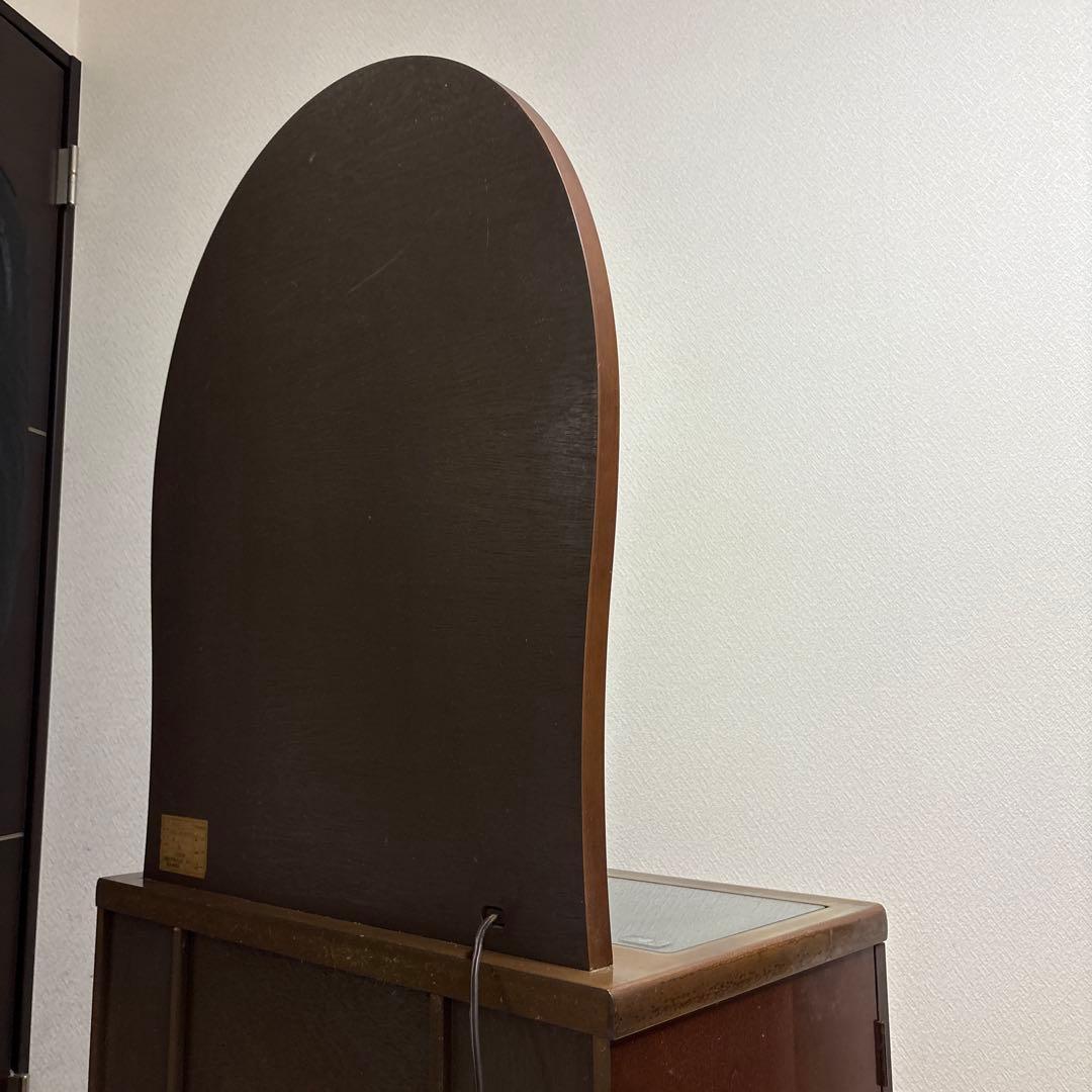 【直接引き渡し限定】大塚家具　ブラウン木製ドレッサー・鏡台