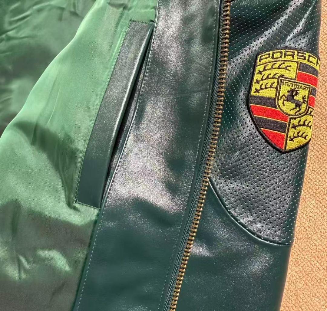 即日発送 Aimé Leon Dore x Porsche レザージャケットXL