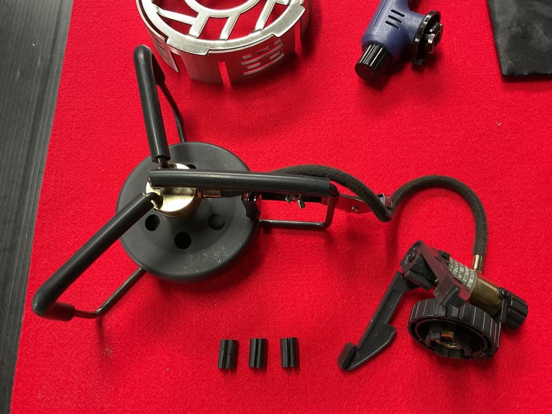 SOTO 廃盤希少人気商品ST-301モノトーンカラー動作良好美品防風リング他付