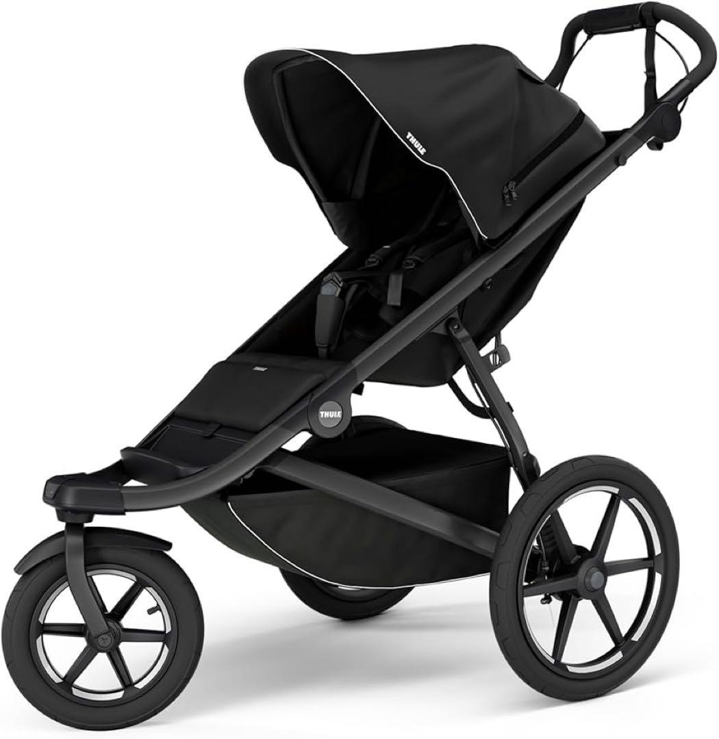 【新品未開封✨】Thule ジョギングストローラー　ベビーカー　ブラック