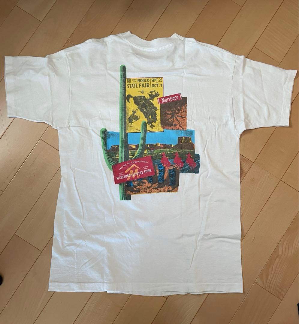 90's USA製 Marlboro 両面プリント　ポケットＴシャツsizeXL
