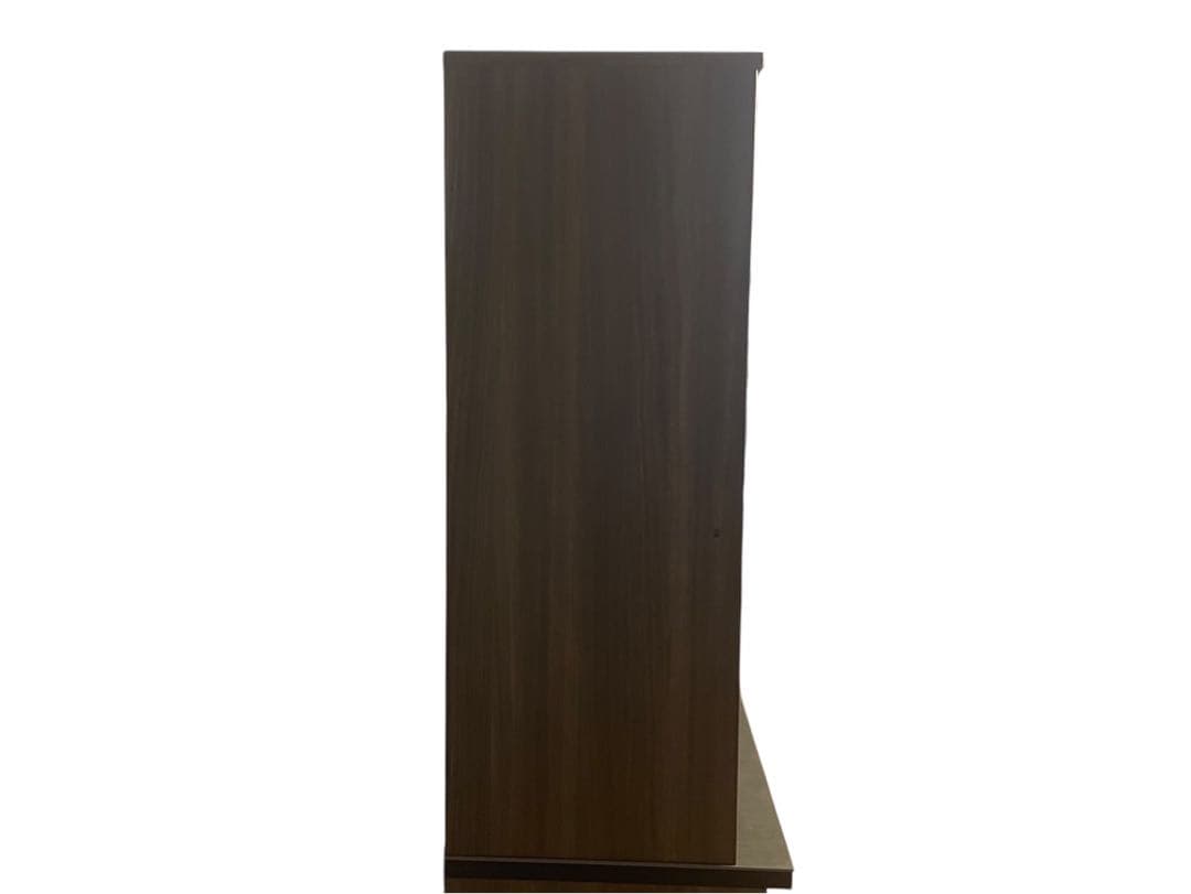 ◯【美品】松田家具大川 アルバ キッチンボード 食器棚 レンジボード ハイグロス