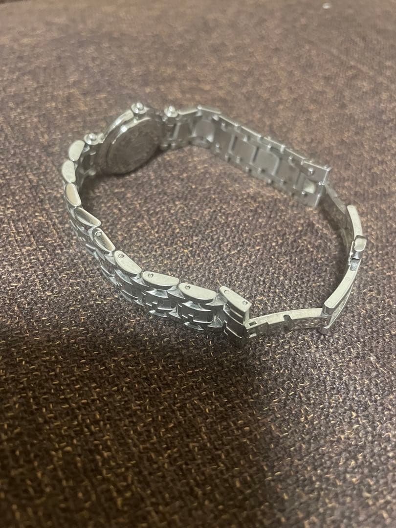 フェンディ 750L ズッカ シルバー 黒文字盤 QZ 腕時計