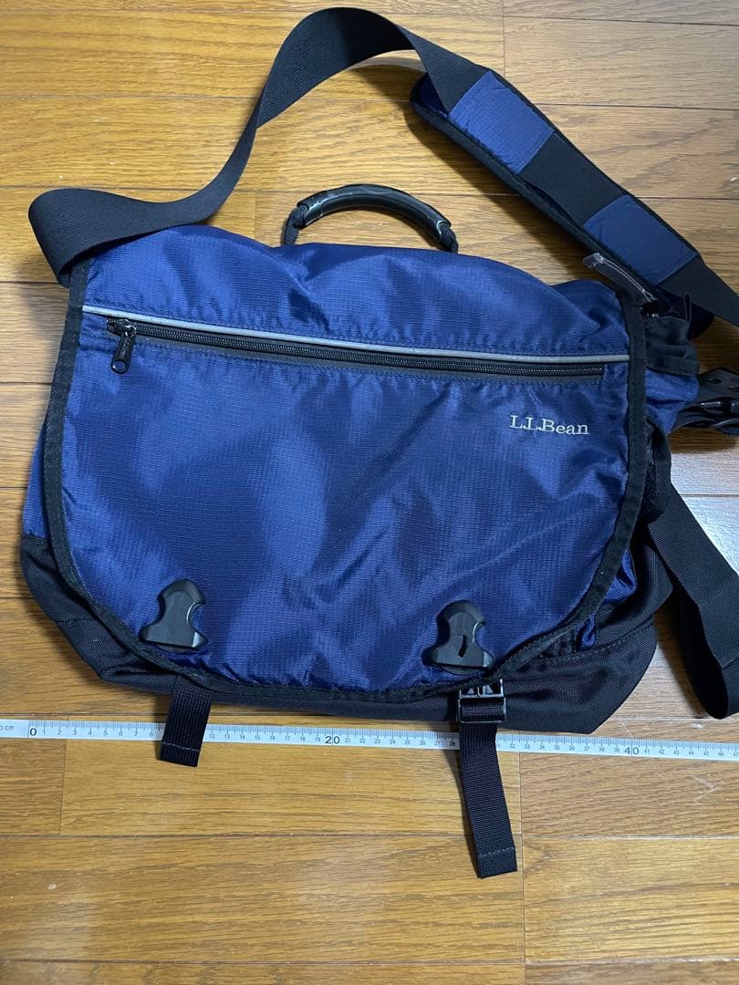 90s LL.bean ショルダーバッグ Y2K メッセンジャーバッグ ナイロン
