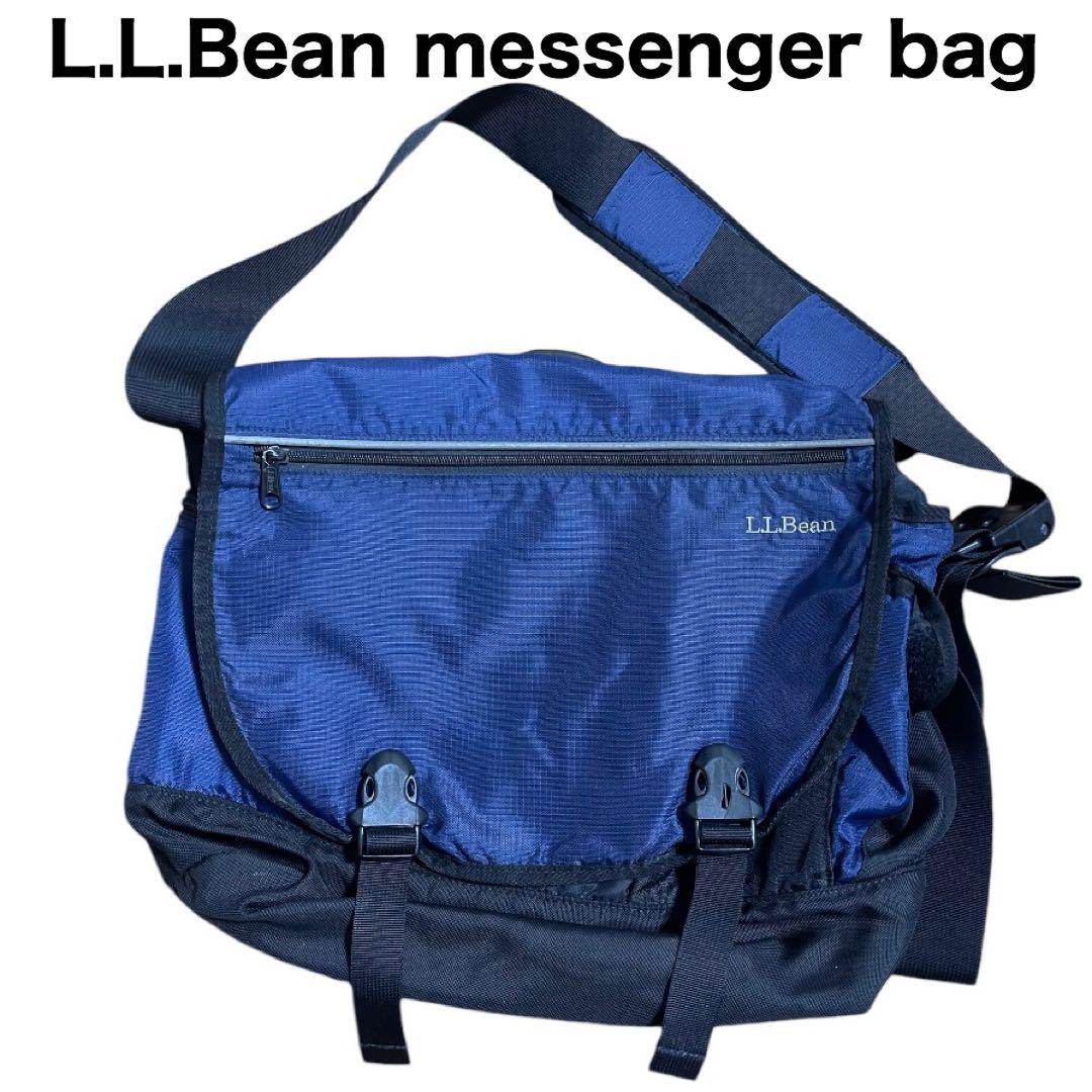 90s LL.bean ショルダーバッグ Y2K メッセンジャーバッグ ナイロン