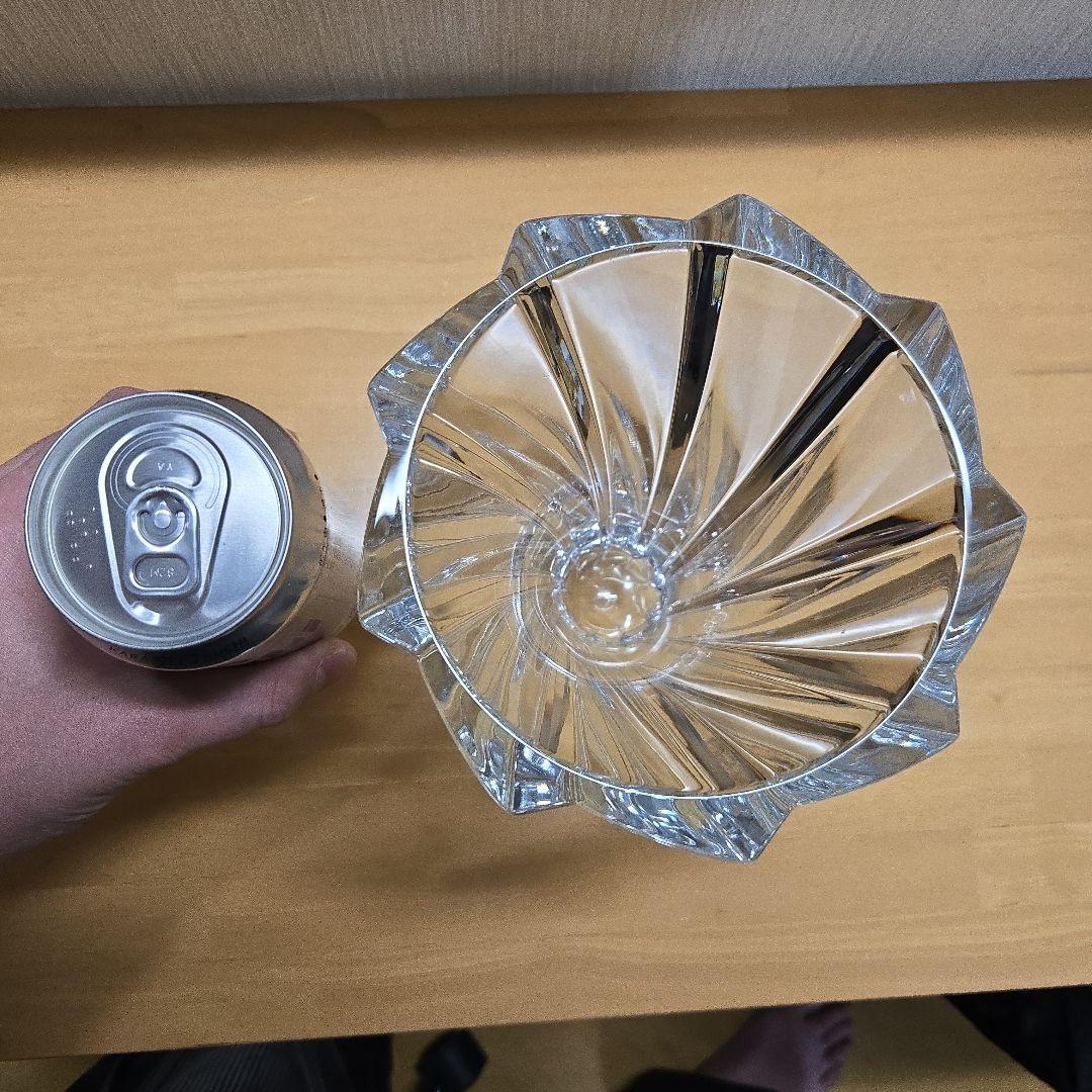 【バカラ】クリスタルガラス フラワーベース