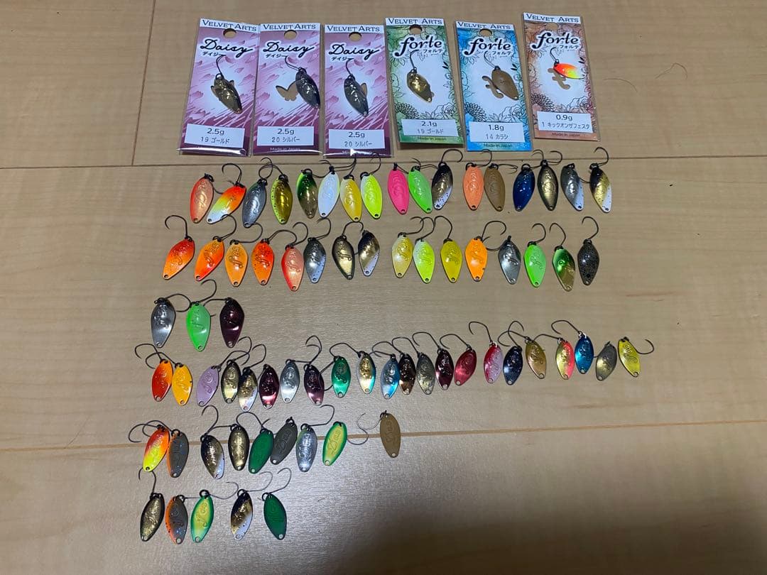 フォルテ 0.6 0.9 1.8 2.1 デイジー 2.5 0.8 セット77枚