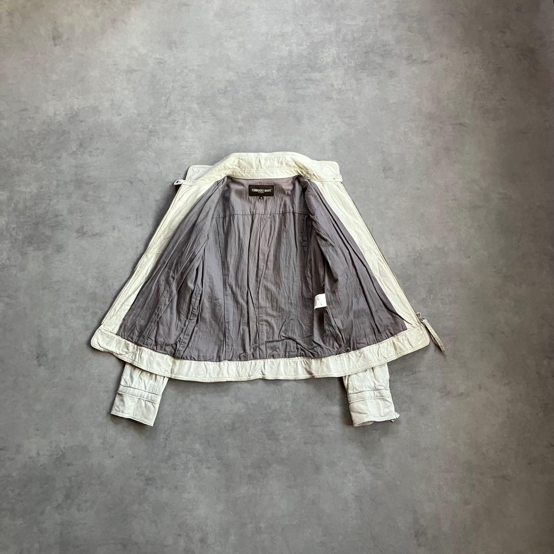 ジャケット・アウター 00s archive TORNADO MART leather jacket