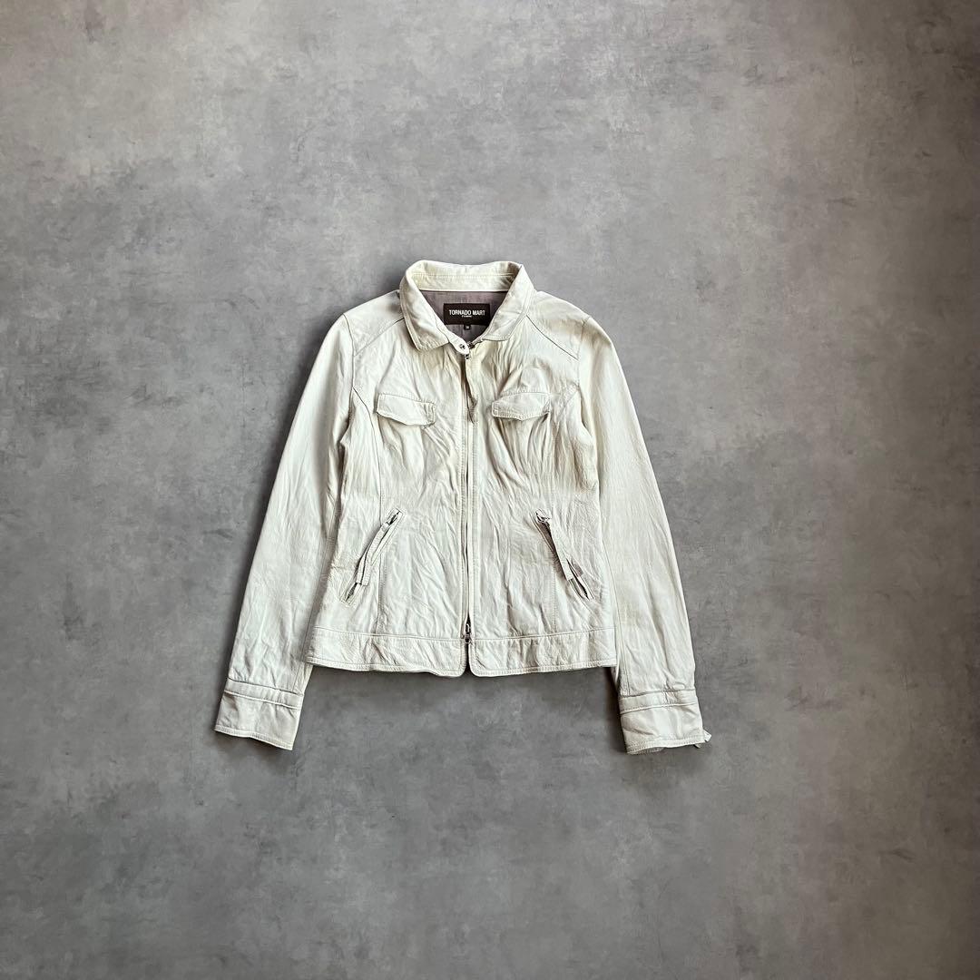 ジャケット・アウター 00s archive TORNADO MART leather jacket