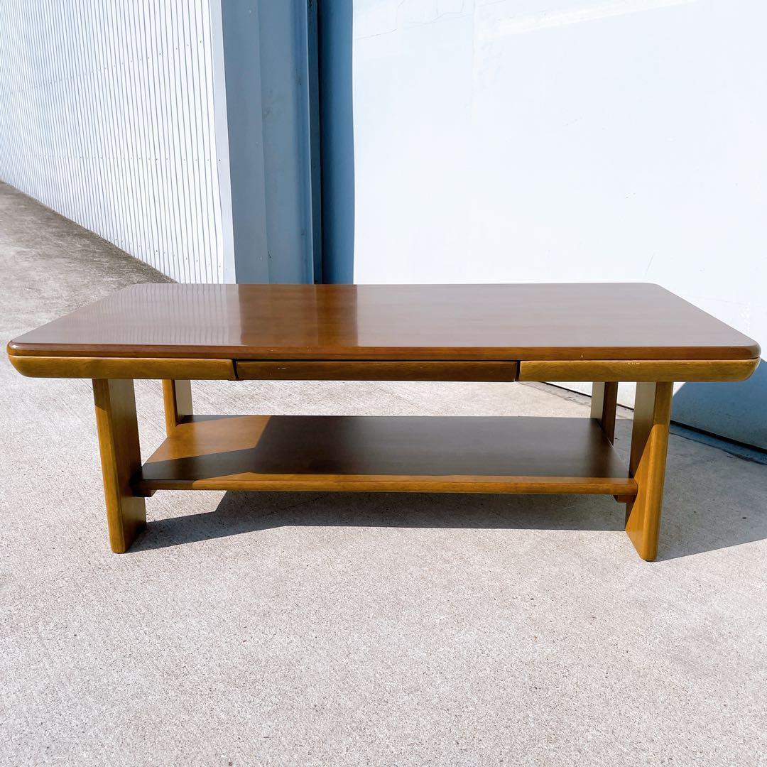 【稀少送料込】トーヨーファニチャー ローテーブル アンティーク家具 ヴィンテージ