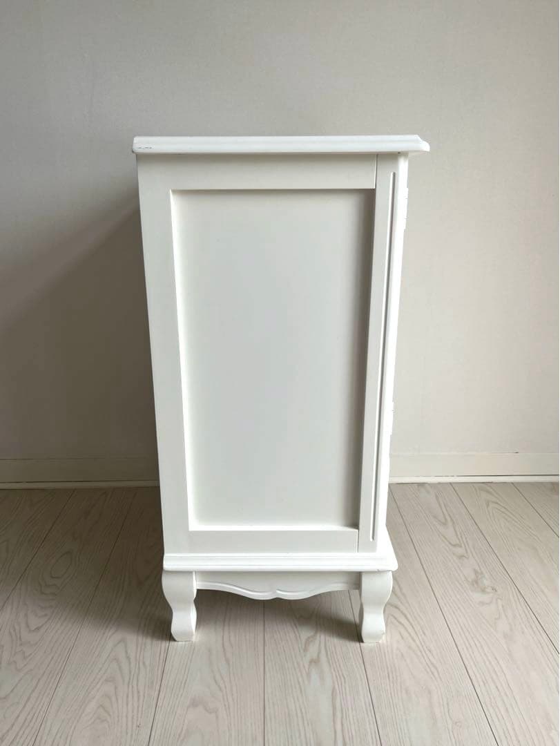 プリンセス家具キャビネットガラス扉　引出し付　姫系　キャッツプリンセスduo