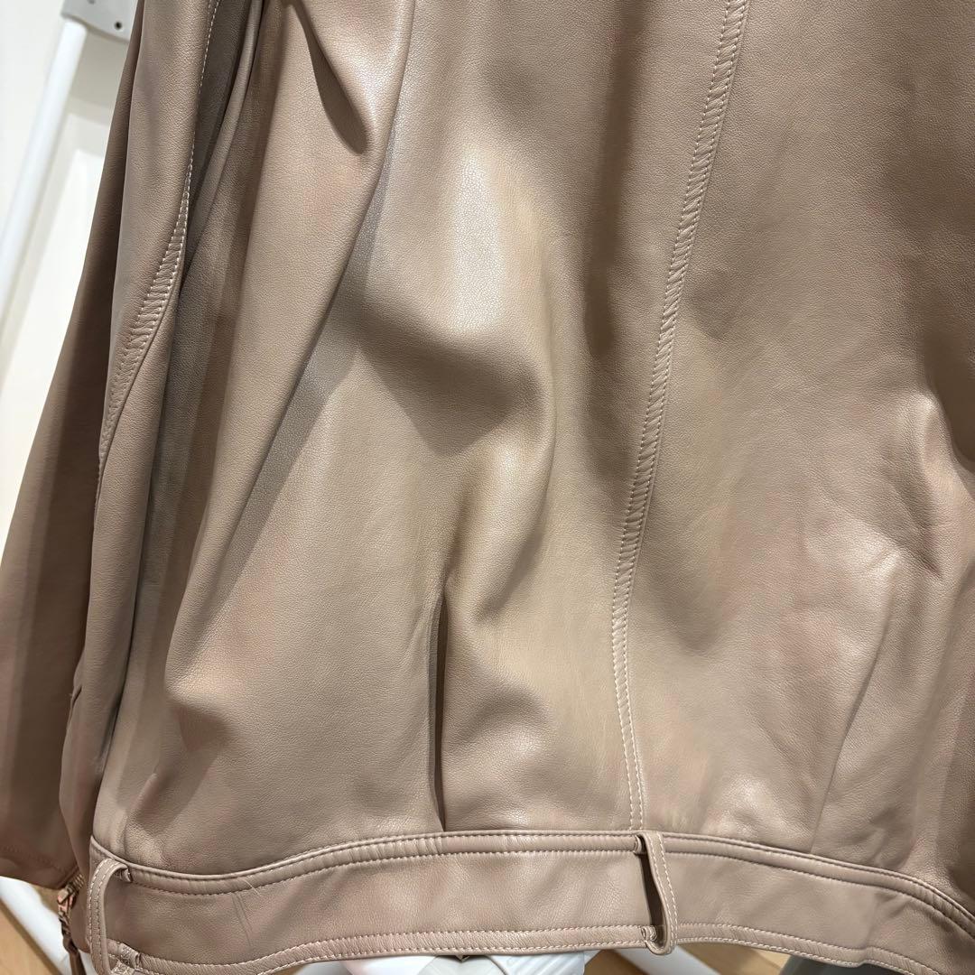 AMERI VINTAGE レトロ フェイク レザー ジャケット