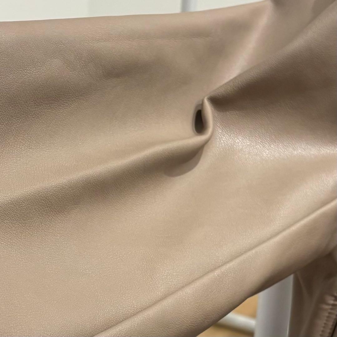 AMERI VINTAGE レトロ フェイク レザー ジャケット