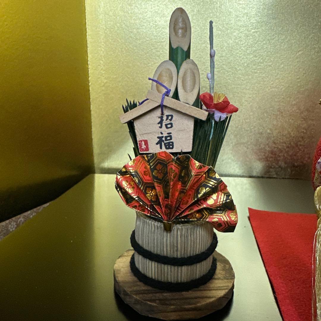 正絹、手鞠、招福、お正月飾り、門松