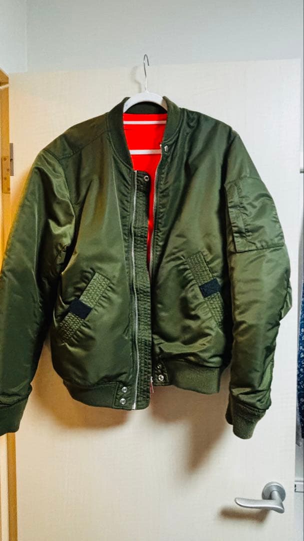 ディーゼル　ma-1 リバーシブル