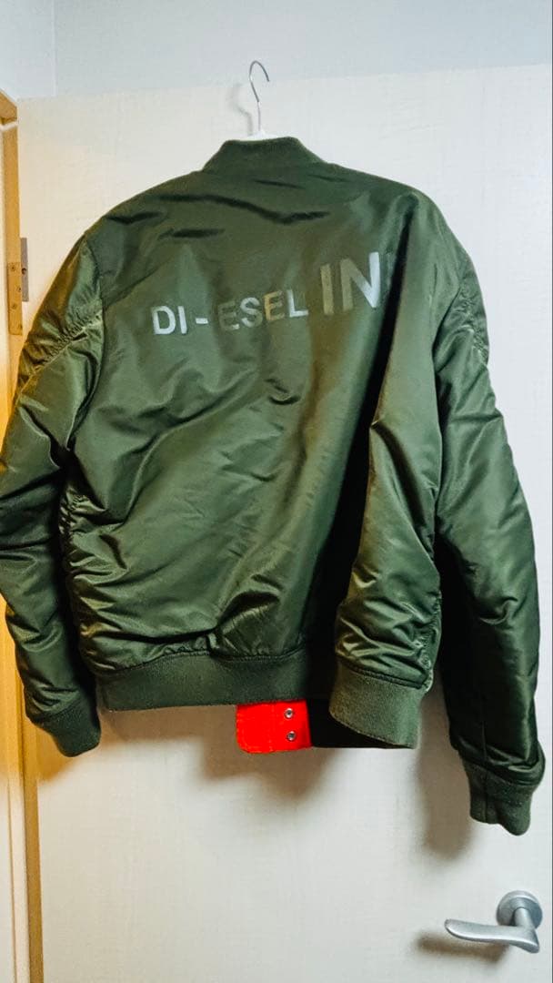 ディーゼル　ma-1 リバーシブル