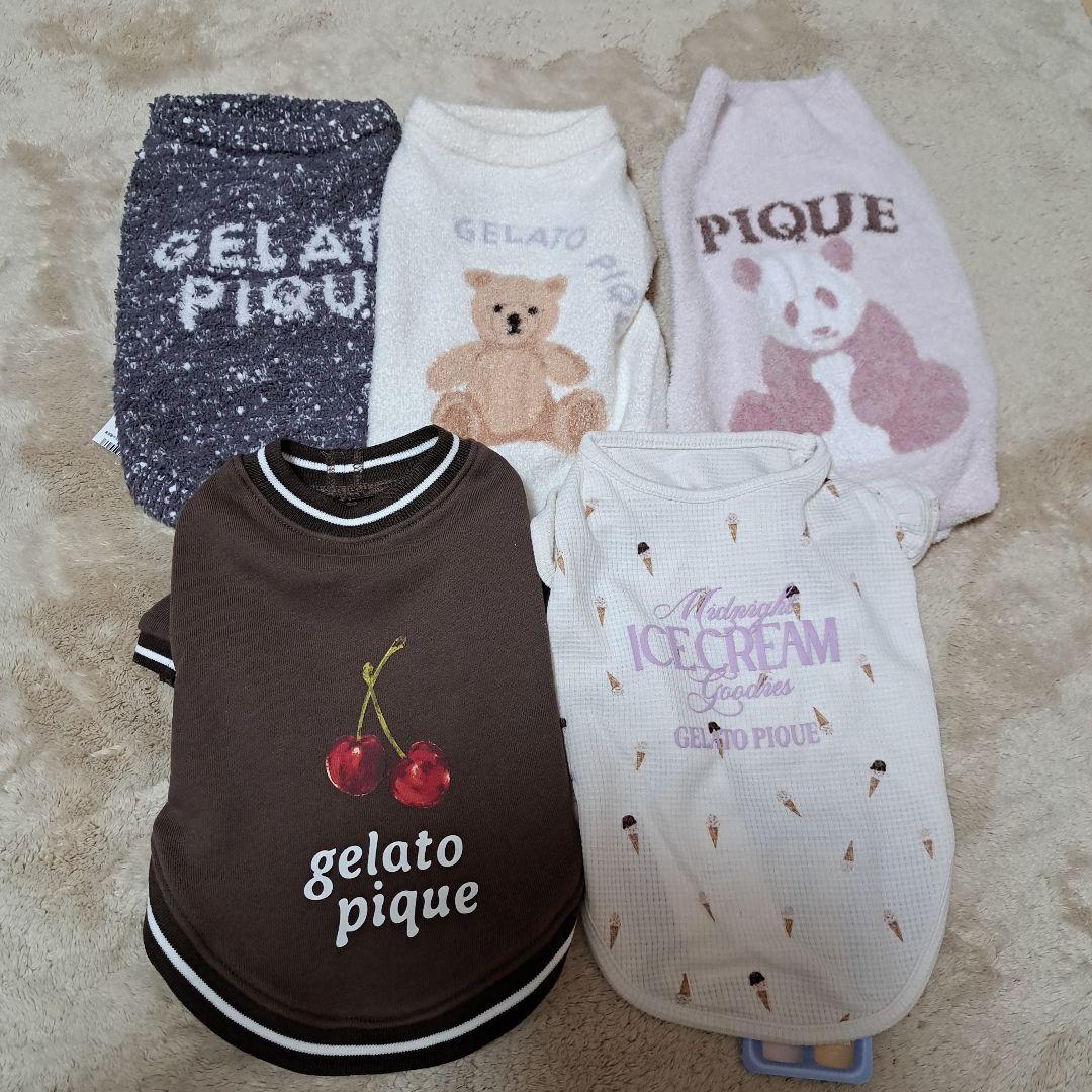 gelato pique 犬服セット 5点