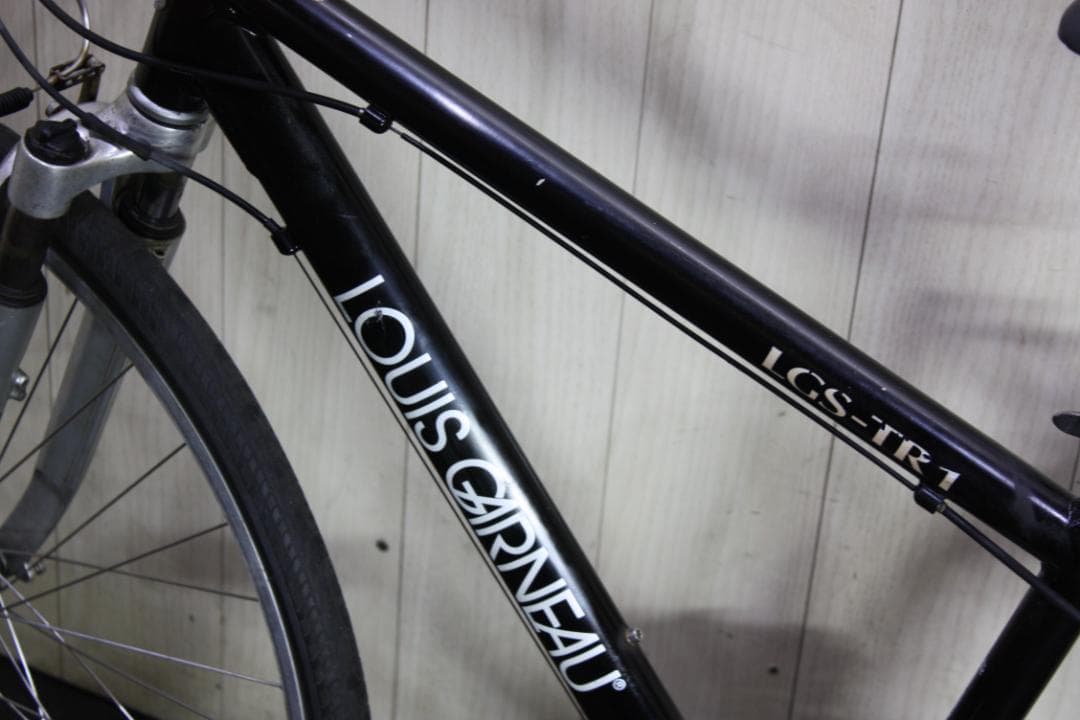 ルイガノ LGS-TR1 700C アルミ シマノ24速 420mm 黒