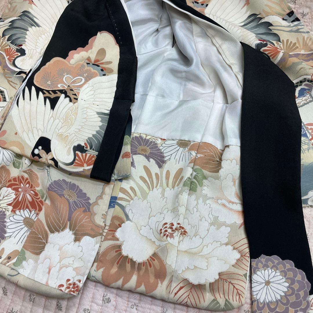 市松人形着物15号&袷長襦袢