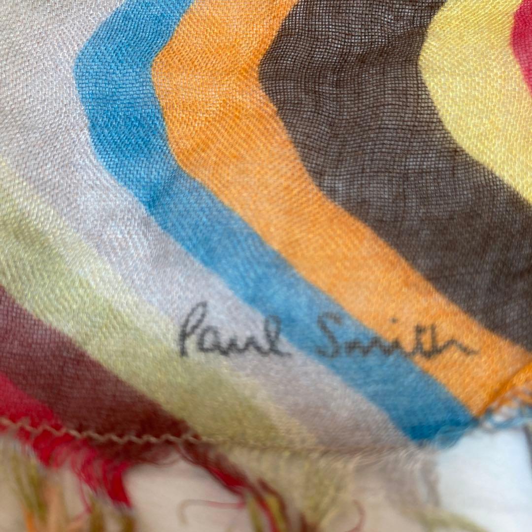 Paul Smith マルチスワール柄スカーフ　長方形