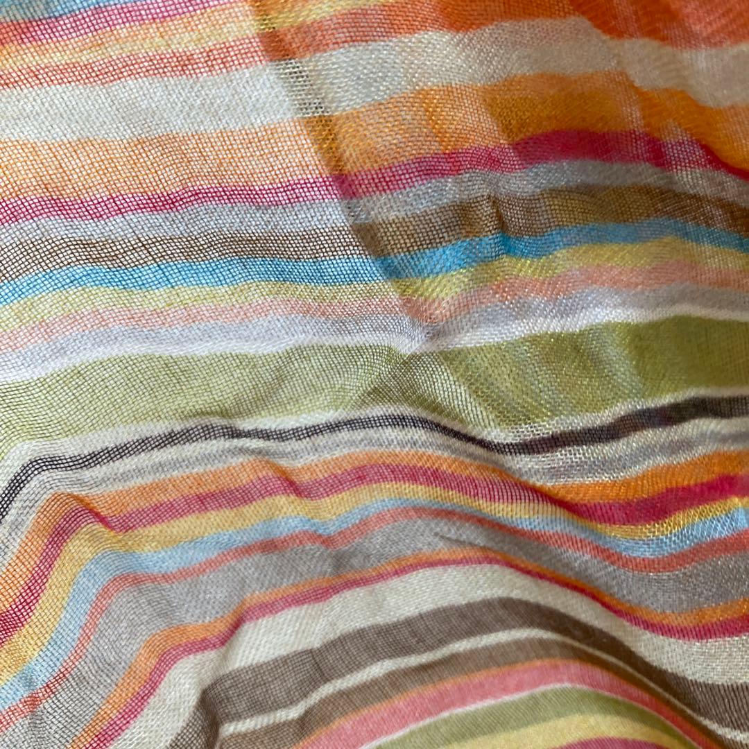 Paul Smith マルチスワール柄スカーフ　長方形