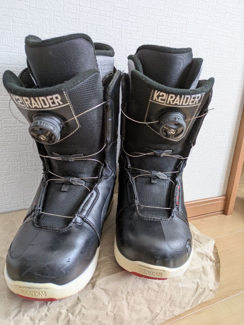27cm　K2 RAIDER スノーボードブーツ ブラック