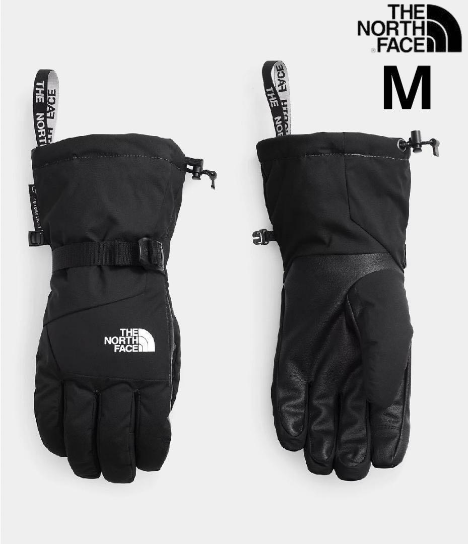 USA限定 新品 ノースフェイス M グローブ 手袋 裏起毛ボア ブラック 黒