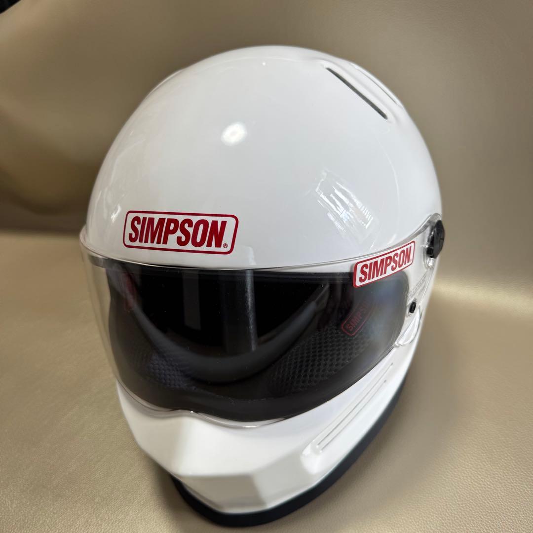 SIMPSON BANDIT Pro ホワイト　XL 61㎝