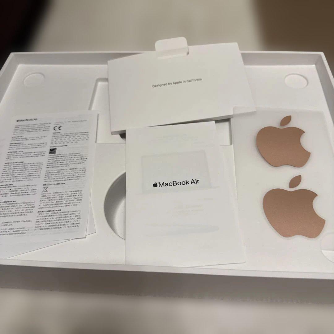 MacBook Air 13インチ　ローズゴールド　2020 画面損傷あり
