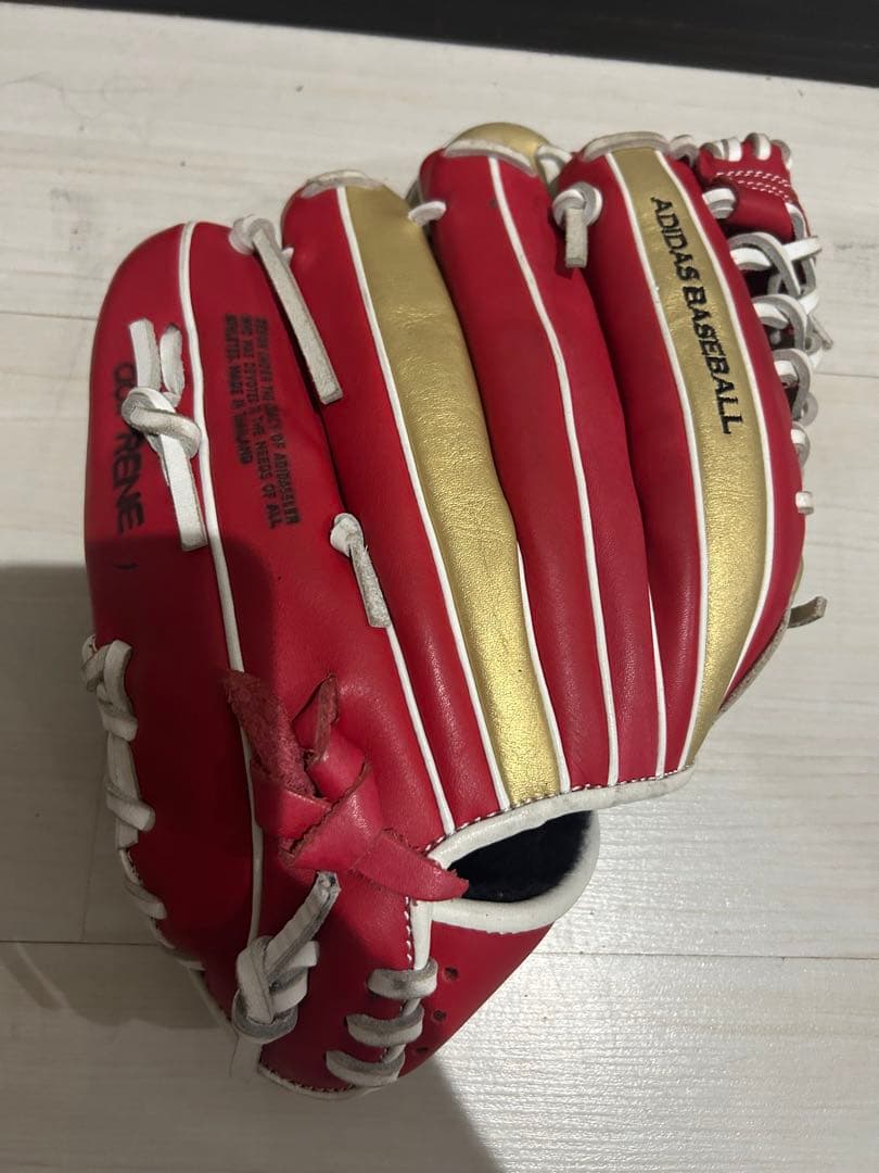 【現状品】アディダス 軟式 グローブ KQ494