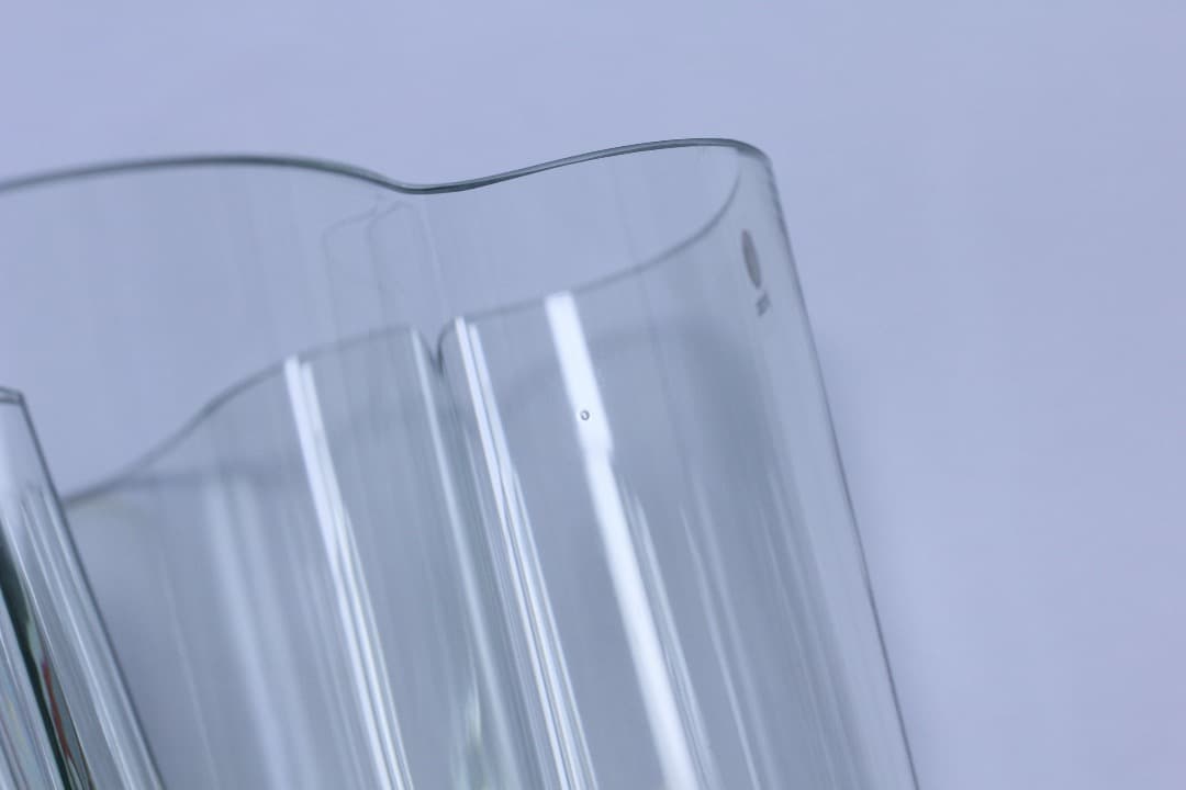 6125 アアルトベース　120mm 1937クリア　イッタラ 花瓶