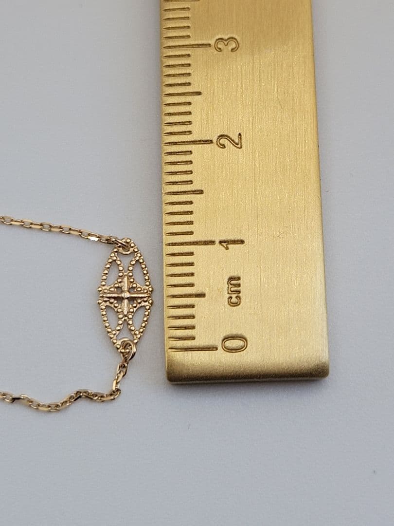 美品★K10 YG agete ブレスレット ゴールド