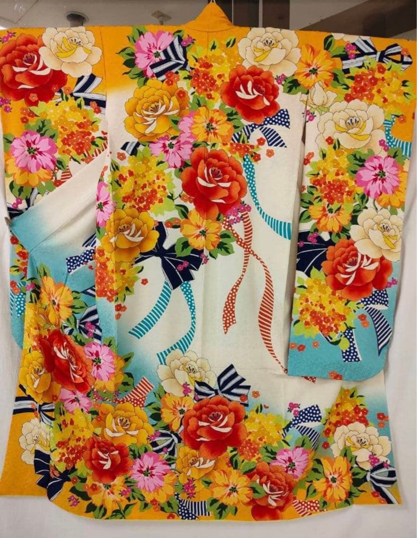 の*ん様 正絹振袖3点セット