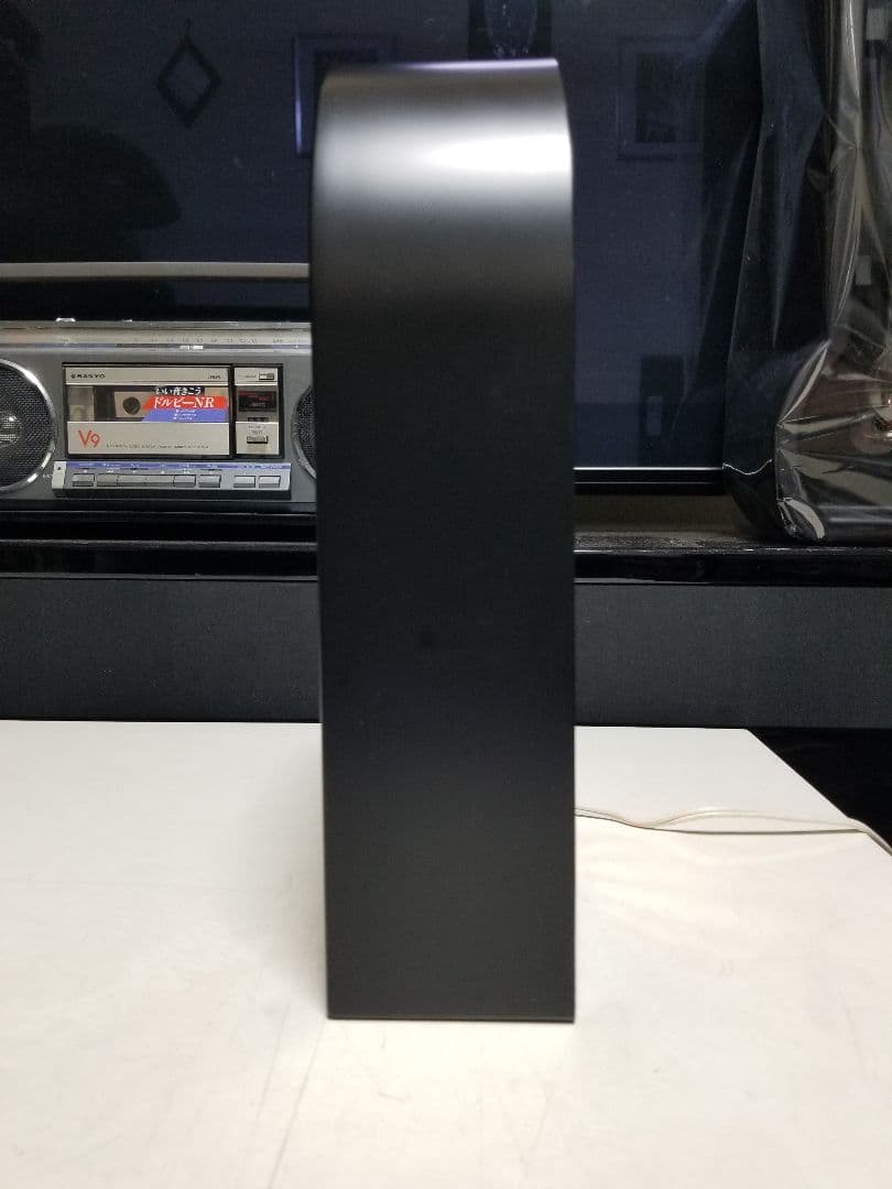 1988年　アートモダン　アーバン　スペースエイジ　ファイバー　クロック　ライト