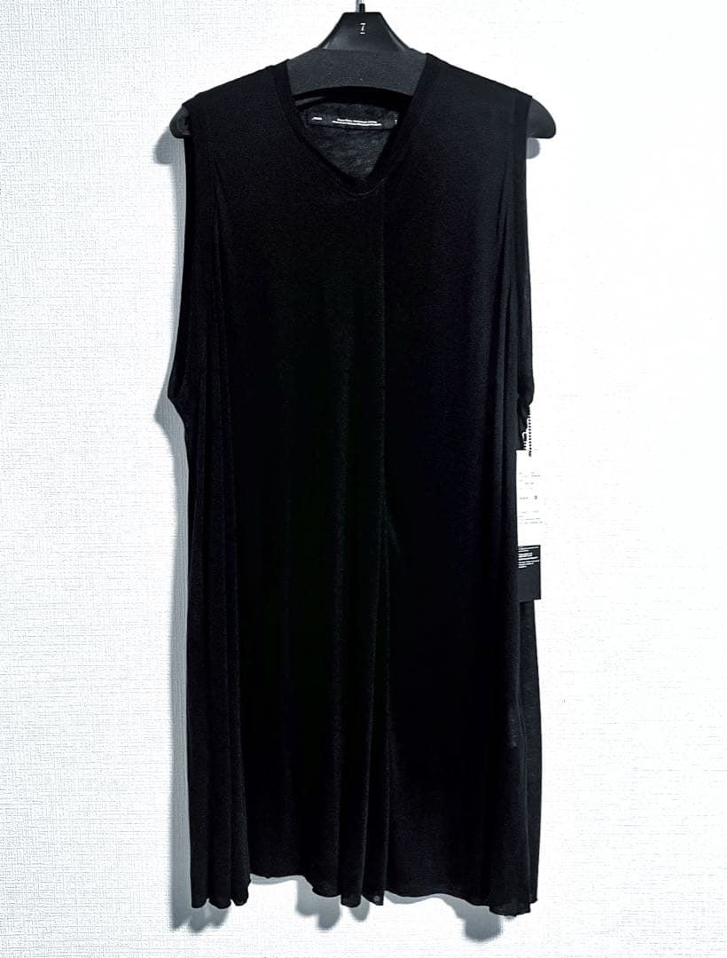 最終値下げ‼️24PS JULIUS ドレープスリーブレスロングトップ ユリウス