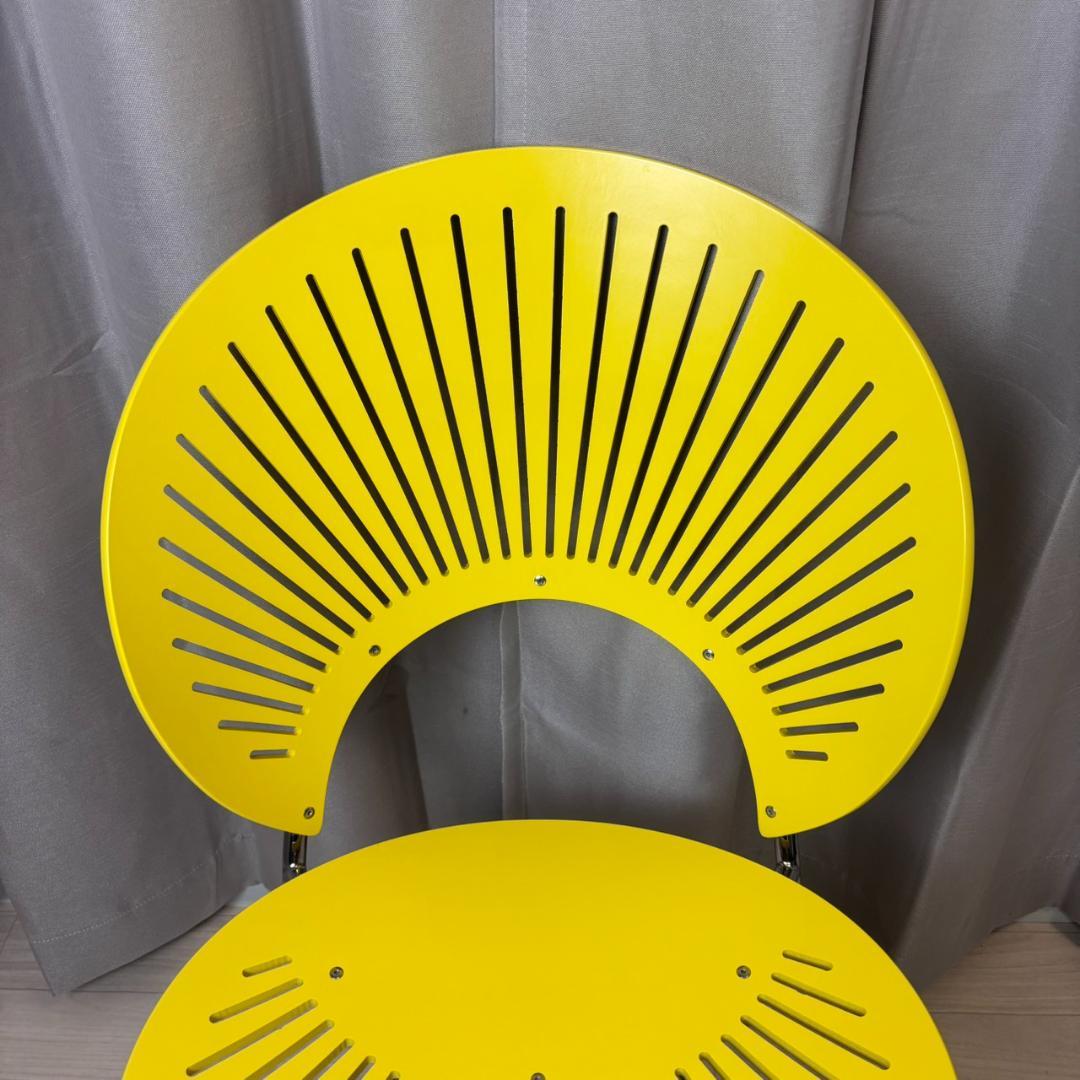 美品 フレデリシア トリニダードチェア ナナ・ディッツウェル イエロー