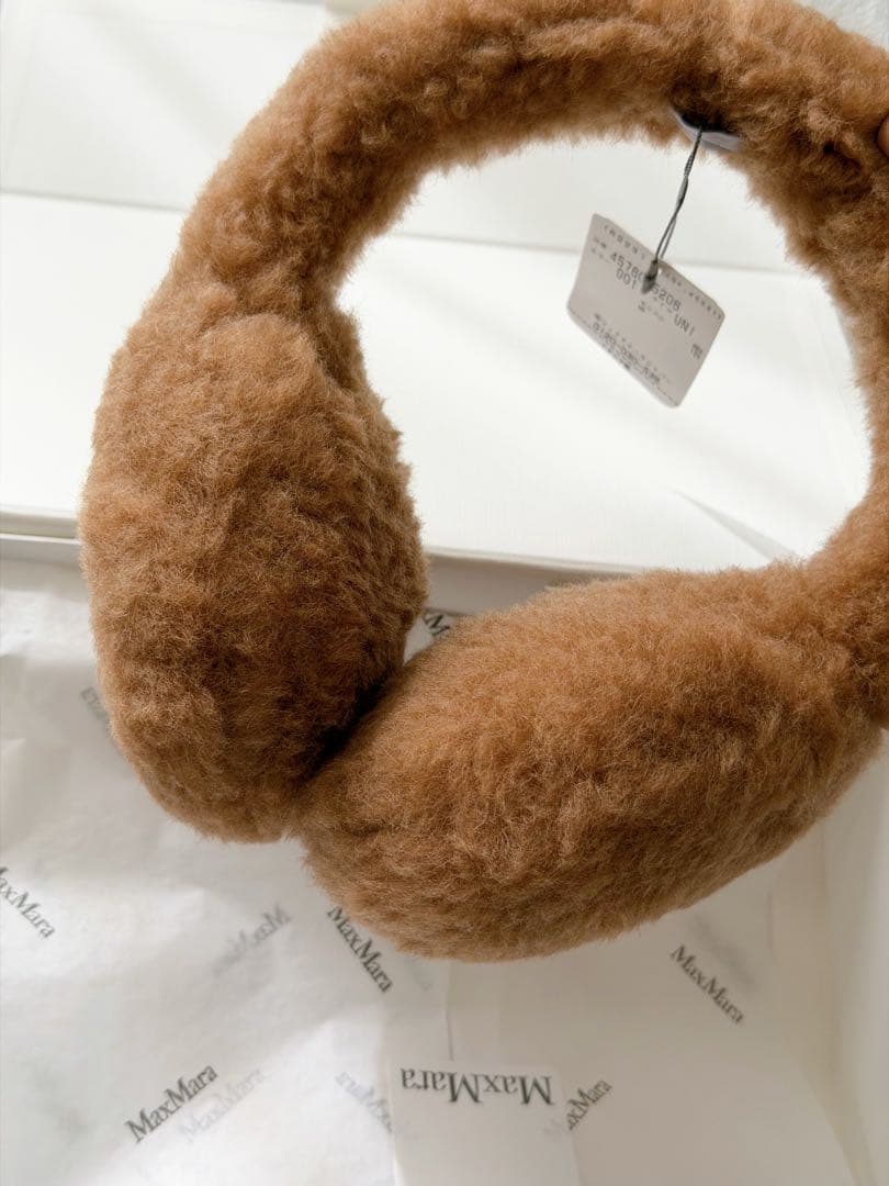 【確実正規品】Max Mara テディベアイヤーマフ　新品未使用