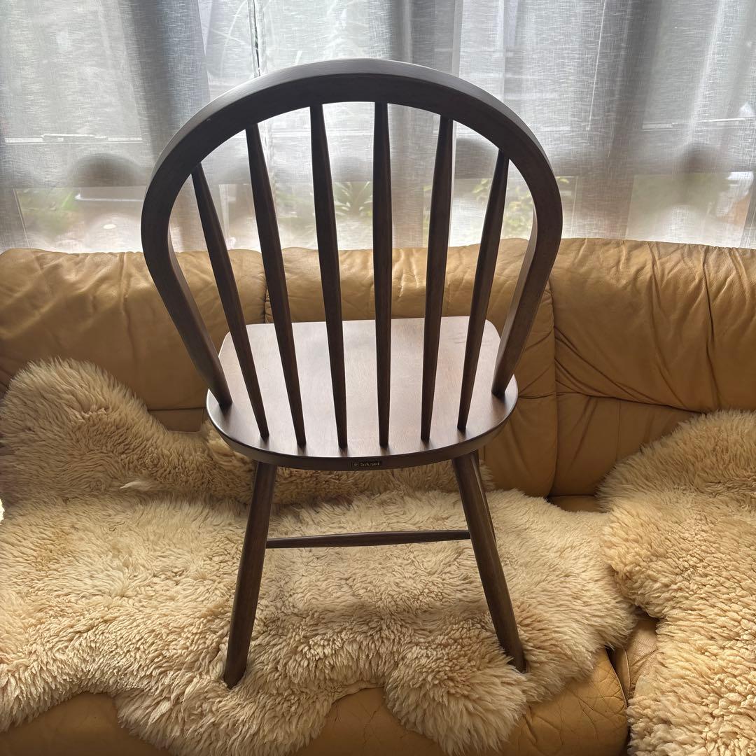 ヒカリ家具ダイニングチェア　4脚セット