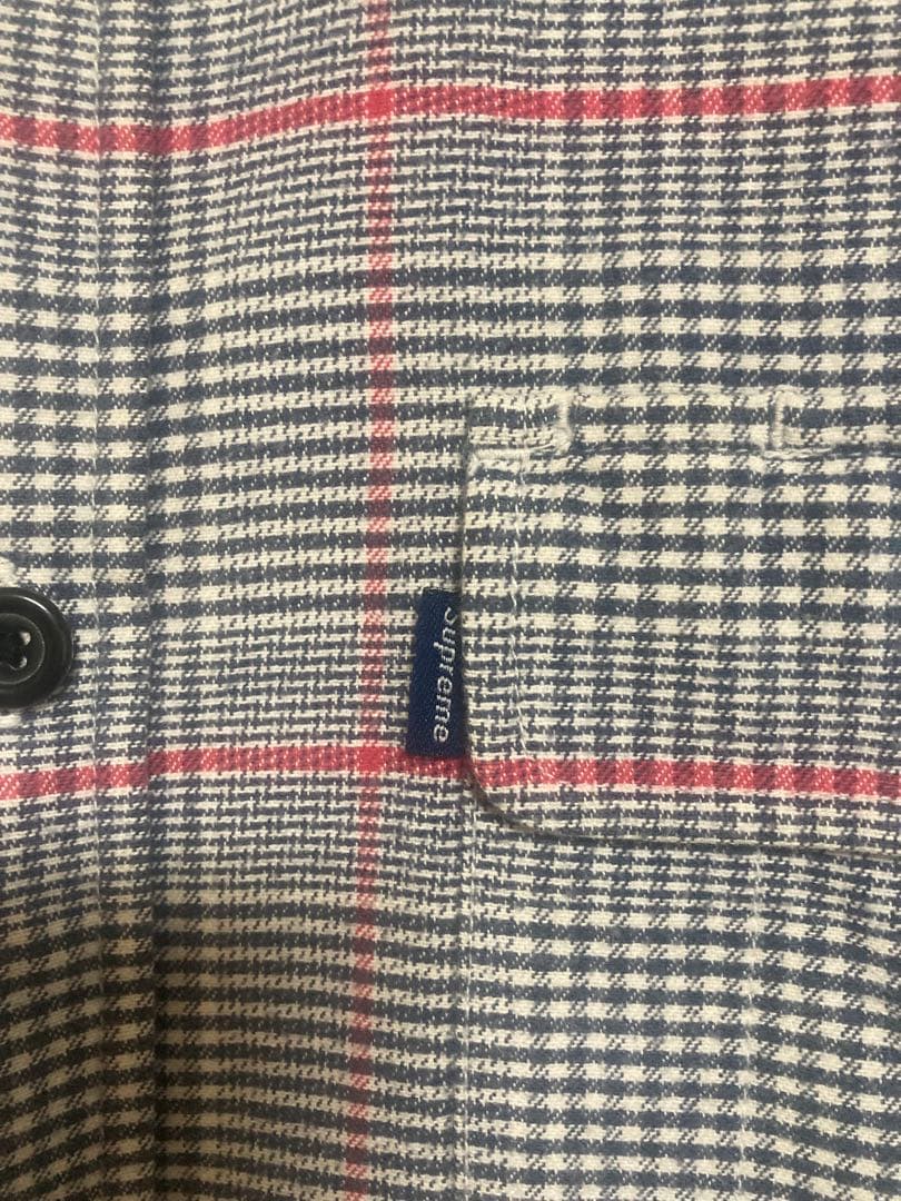 トップス supreme flannel shirt